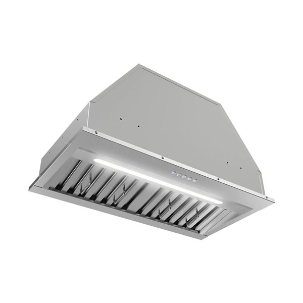 Streamline Alcamo 28-in Stainless Steel Ducted Insert 350CFM Range Hood