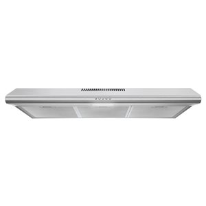 Streamline Chieti 36-in Stainless Steel Ducted Undermount 80CFM Range Hood