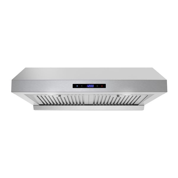 Streamline Andrano 30-in Stainless Steel Ducted Undermount 406CFM Range Hood