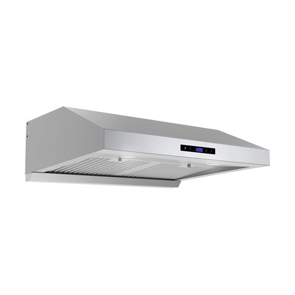 Streamline Andrano 30-in Stainless Steel Ducted Undermount 406CFM Range Hood