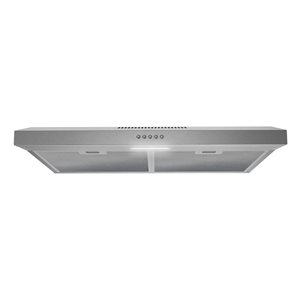 Hotte de cuisinière sans conduit encastrable Anapo par Streamline en acier inoxydable de 30 po 80 pi³/min