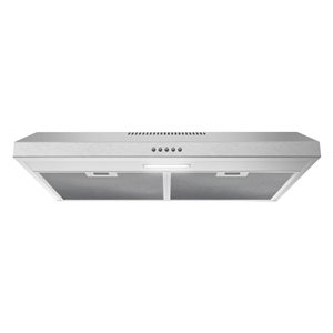 Hotte de cuisinière sans conduit encastrable Valmorea par Streamline en acier inoxydable de 30 po 80 pi³/min
