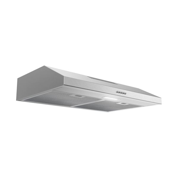Streamline Ferla 30-in Stainless Steel Ducted Undermount 80CFM Range Hood