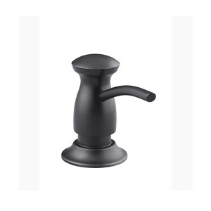 KOHLER Transitional Design Soap/Lotion Dispenser - Matte Black