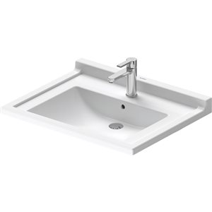 Duravit Vital by Philippe Starck Wall-Mount Bathroom Sink - White
