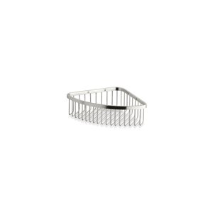KOHLER Large Brushed Stainless Steel Shower Basket