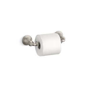 KOHLER Devonshire Toilet Paper Holder in Vibrant Brushed Nickel
