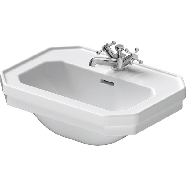 Duravit 1930 Series Small Wall-Mounted Hand-Rinse Sink w/ Overflow