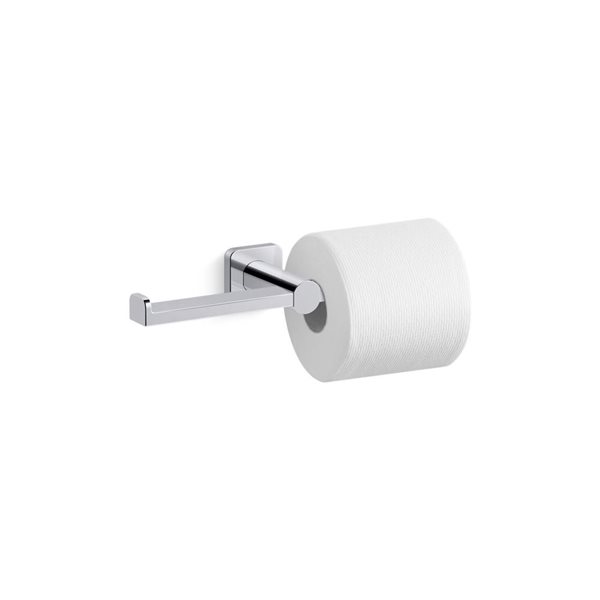 KOHLER Parallel Double Toilet Paper Holder in Polished Chrome