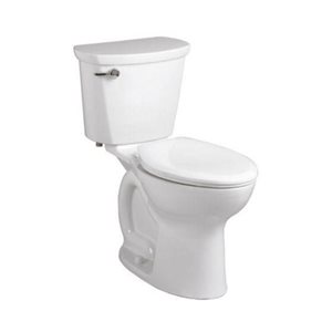 American Standard Cadet Pro 2-Piece 4.8 LPF Chair-Height Elongated Toilet Without Seat w/ Lined Tank in White
