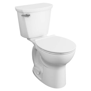 American Standard Cadet PRO 2-Piece 6 LPF Chair-Height Round-Front Toilet Without Seat in White