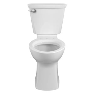 American Standard Cadet PRO 2-Piece 6 LPF Chair-Height Elongated Toilet Without Seat in White