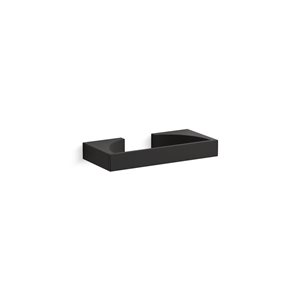 KOHLER Minimal Black Toilet Tissue Holder