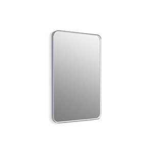 KOHLER Essential 24 x 36-in Rectangular Framed Mirror in Polished Chrome
