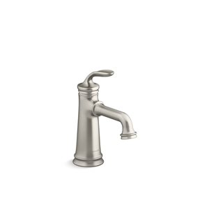 KOHLER Bellera Brushed Nickel 1-Handle Deck-Mount 1.2-gal/min Bathroom Sink Faucet