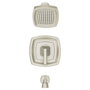 American Standard Westerly Brushed Nickel 2.5 gpm Tub and Shower Trim Kit with Lever Handle