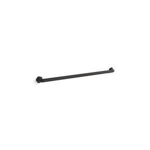 KOHLER Occasion Matte Black 36-in L Grab Bar