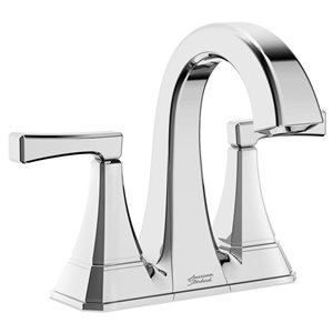 American Standard Westerly Polished Chrome 4-in Centerset 2-Handle Bathroom Faucet