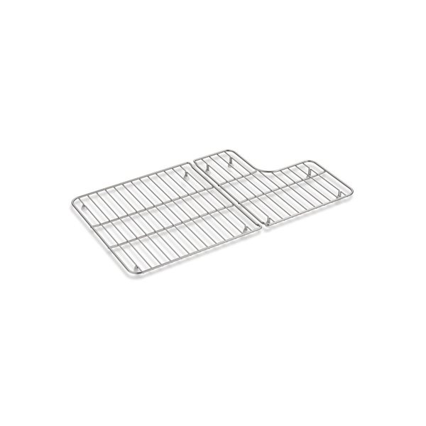 Kitchen Rack Rona KOHLER Whitehaven Stainless Steel Sink Racks 6449-ST | RONA