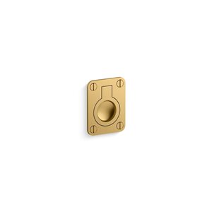 KOHLER Seagrove by Studio McGee Cabinet Pull Ring in Brushed Moderne Brass