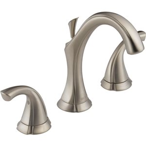 Delta Addison 2-Handle Widespread Bathroom Faucet in Stainless Steel