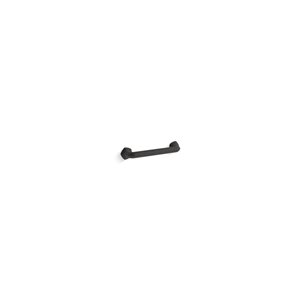 KOHLER Occasion Matte Black 12-in L Grab Bar