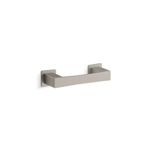 KOHLER Honesty Brushed Nickel Toilet Tissue Holder