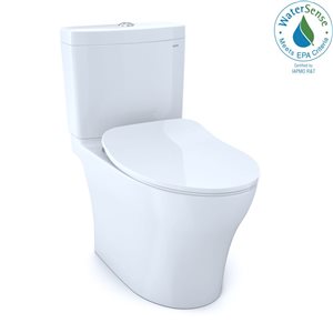 TOTO Aquia IV Two-Piece Elongated Dual Flush 1.28 and 0.9 GPF Toilet