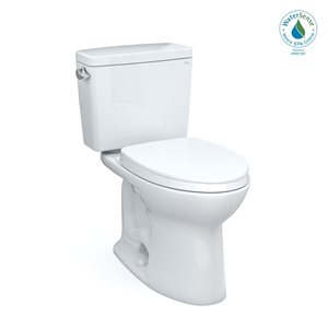 TOTO Drake Two-Piece Elongated 1.28 GPF Universal Height Toilet
