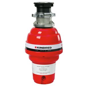 Franke Kindred 1 1/4 HP Food Waste Disposer