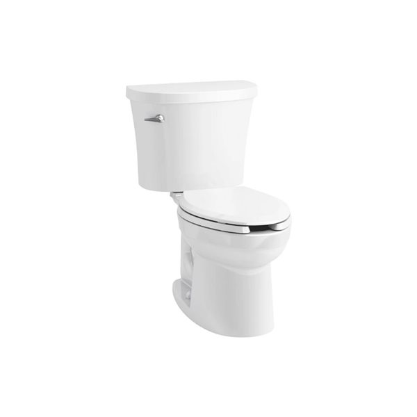 KOHLER Kingston 2-Piece Elongated Toilet 4.8 LPF in White