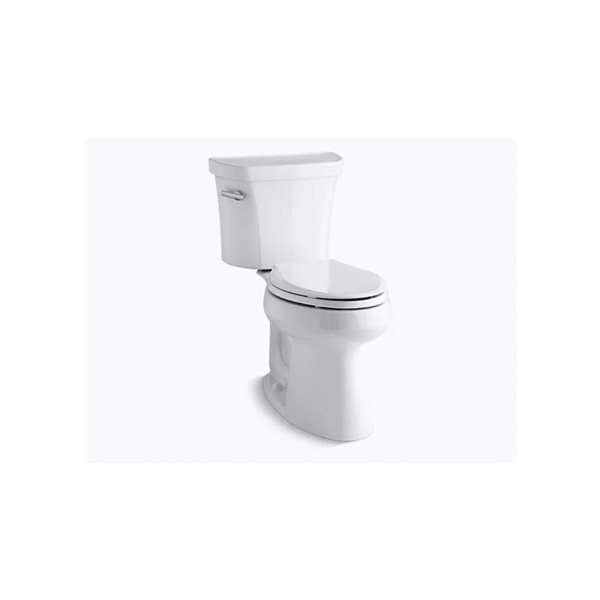 KOHLER Highline 2-Piece Elongated Toilet 4.8 LPF in White