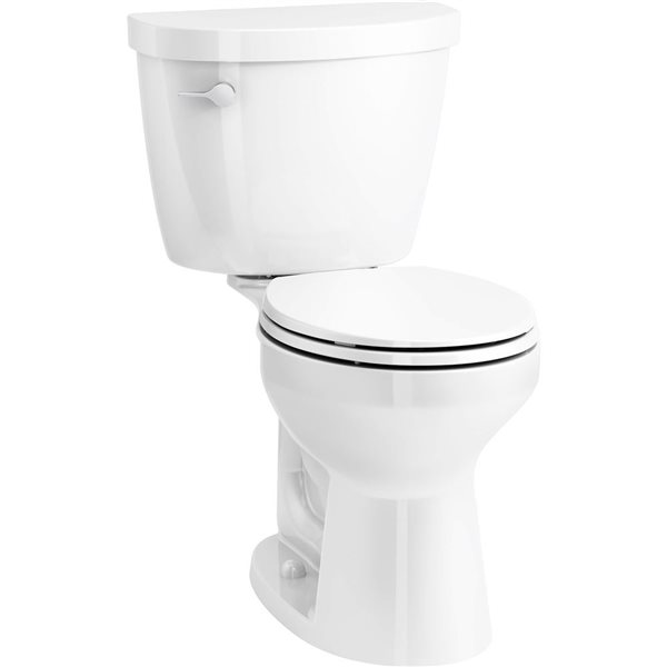 KOHLER Cimarron 2-Piece Round-Front Toilet 4.8 LPF in White