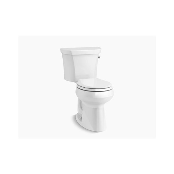 KOHLER Highline 2-Piece Round-Front Toilet 4.8 LPF in White