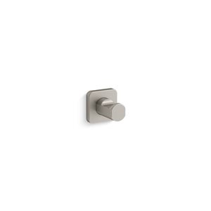 KOHLER Parallel Robe Hook in Vibrant Brushed Nickel