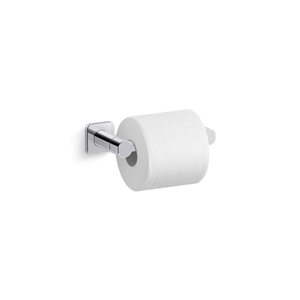 KOHLER Parallel Pivoting Toilet Paper Holder in Polished Chrome