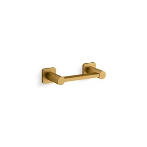 KOHLER Parallel Pivoting Toilet Paper Holder in Vibrant Brushed Moderne Brass