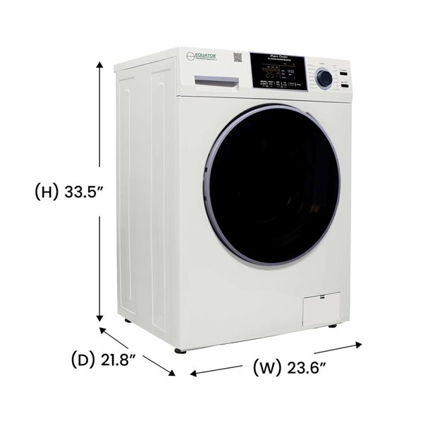 【na.e】 Smooth Reversible All-in-one Volenca 2.0 cu. ft. ​Electric All-in-One Washer Dryer Combo