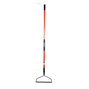 ProYard 62-in 14-Steel Tine Bow Rake with Fibreglass Handle