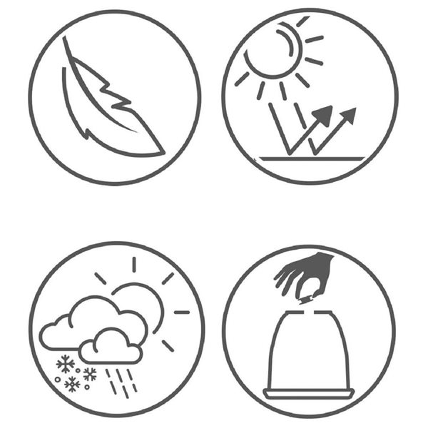 ProYard Décor Camille 23.5 x 7.5 x 6.9-in Polyrattan Rectangular Planter - Anthracite