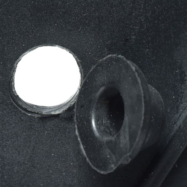 ProYard Décor Camille 23.5 x 7.5 x 6.9-in Polyrattan Rectangular Planter - Anthracite