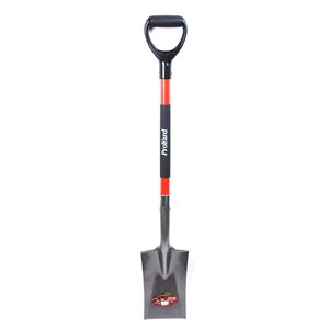 ProYard 44 x 6.5-in Garden Spade Shovel with Fibreglass D-Handle