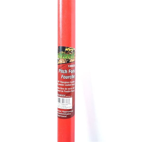 ProYard 48-in 5-Fork Forged Steel Manure Fork with Fibreglass Handle