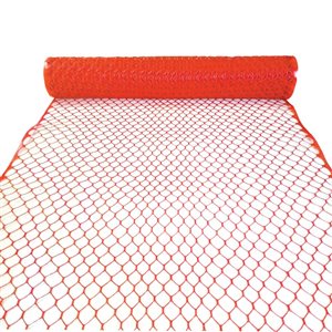 ProYard 4 x 50-ft Warning Barrier Fence X-HD Diamond Mesh - Orange