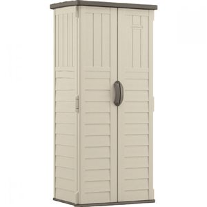 Suncast 2.1 L x 2.8-ft W Off-White Resin Lean-To Vertical Shed