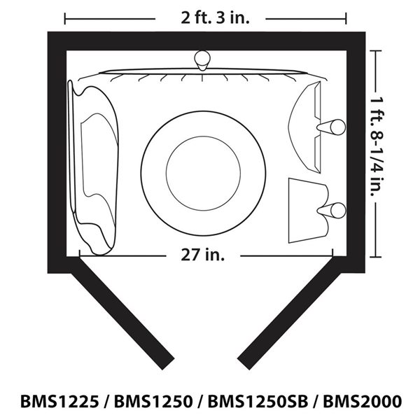 Suncast 2.1 L x 2.8-ft W Off-White Resin Lean-To Vertical Shed