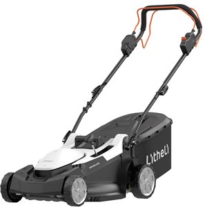 Litheli 20V Lithium Ion 18-in W Self-propelled Brushless Cordless Electric Lawn Mower