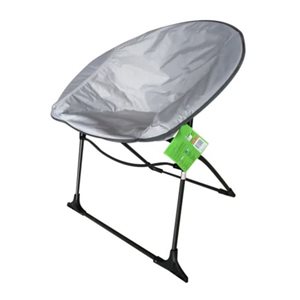 Chaise pliante à sangles élastiques Luna de Impact Canopies Canada, gris