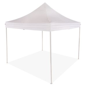 Impact Canopies Canada Evento 10 x 10-ft Steel Pop-Up Canopy Tent - White
