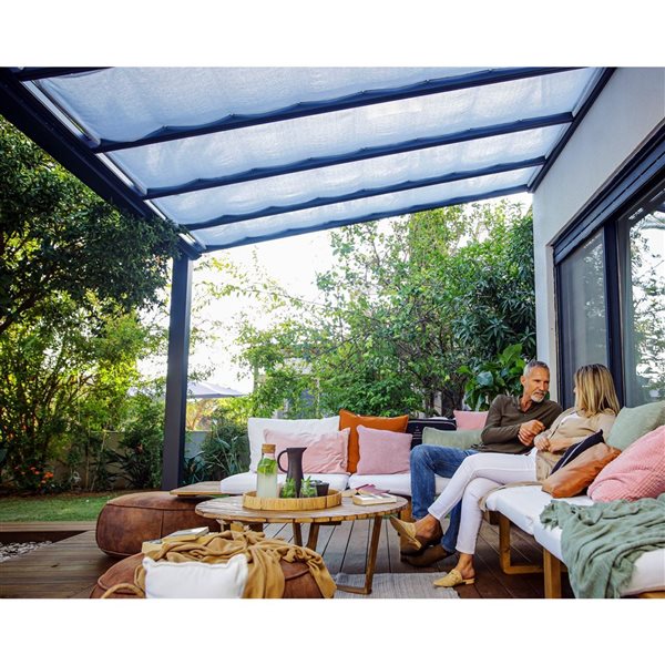 Canopia by Palram Roof Blinds for Stockholm Patio Cover 11 x 24-ft